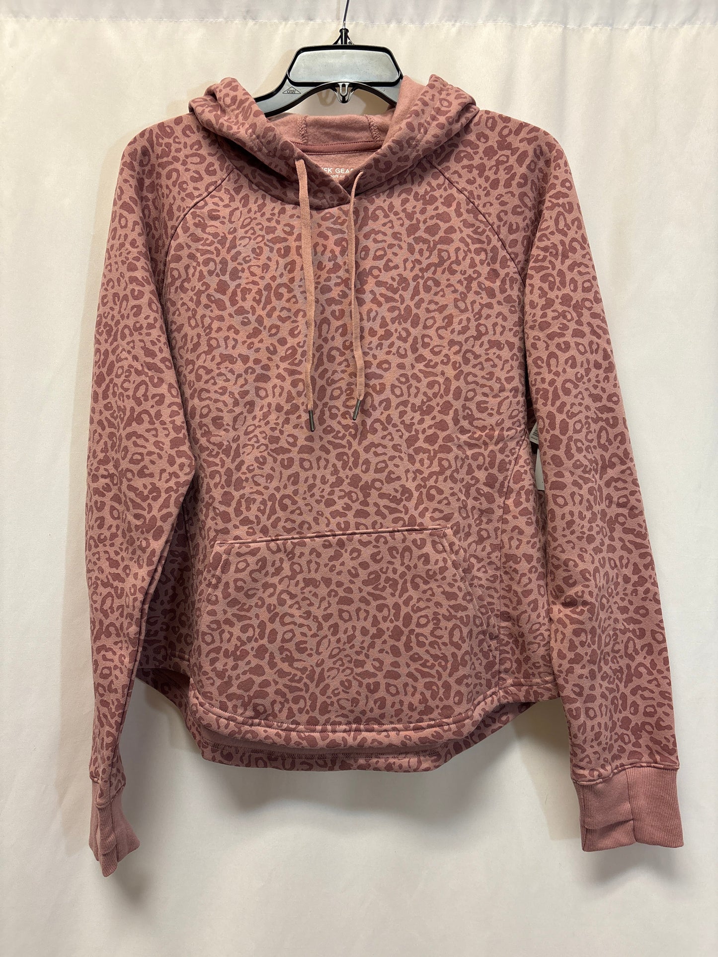 Sweatshirt Hoodie By Tek Gear In Mauve, Size: M