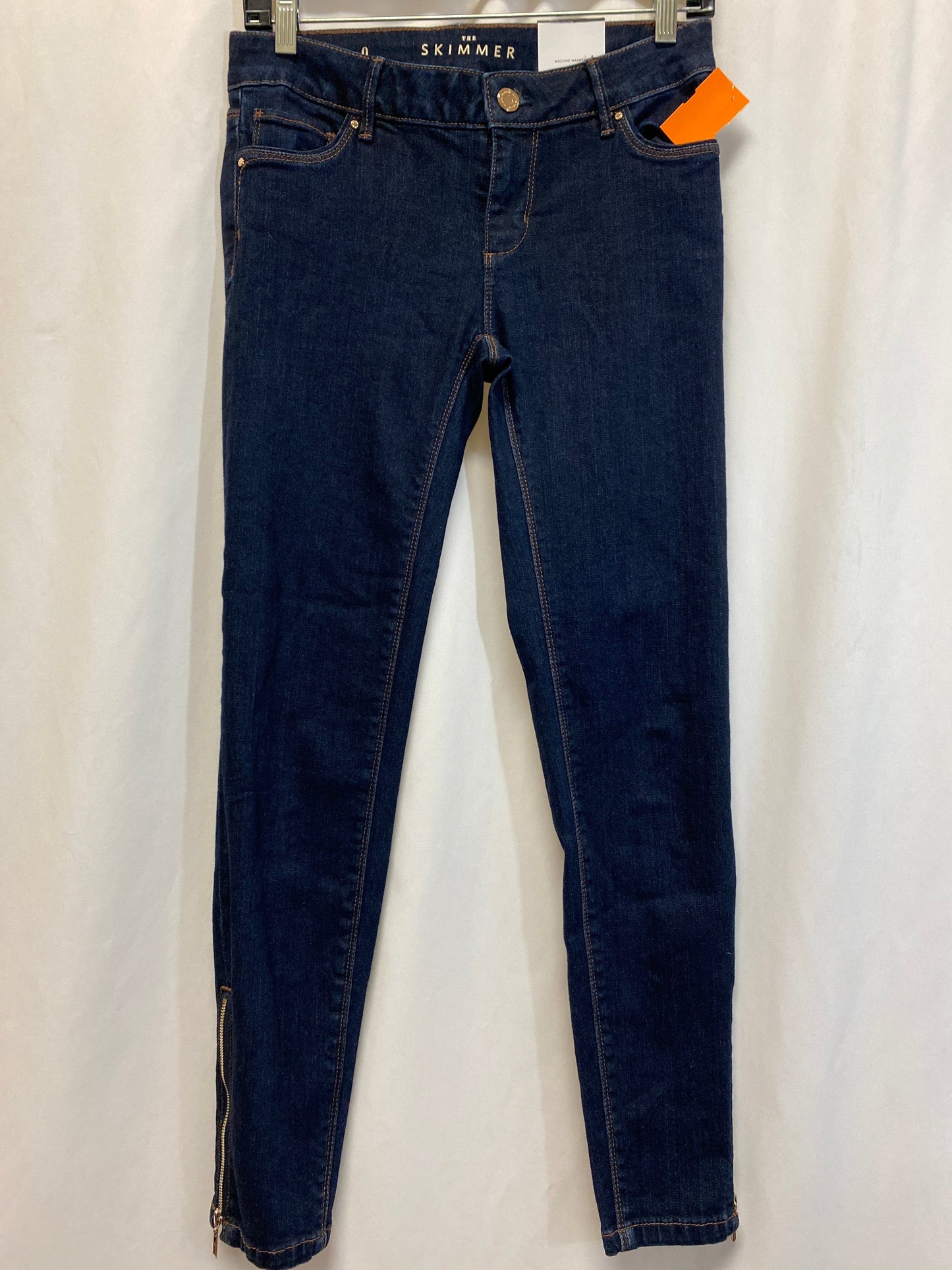 Jeans Skinny By White House Black Market In White Denim, Size: 0