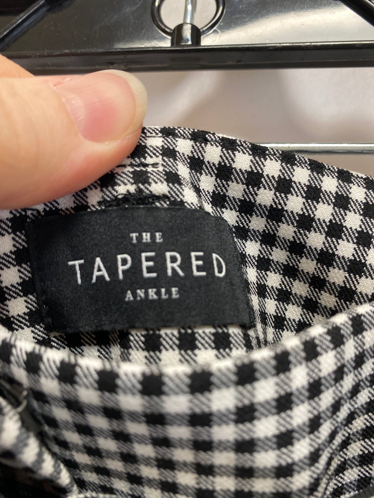 Pants Dress By White House Black Market In Checkered Pattern, Size: 4l