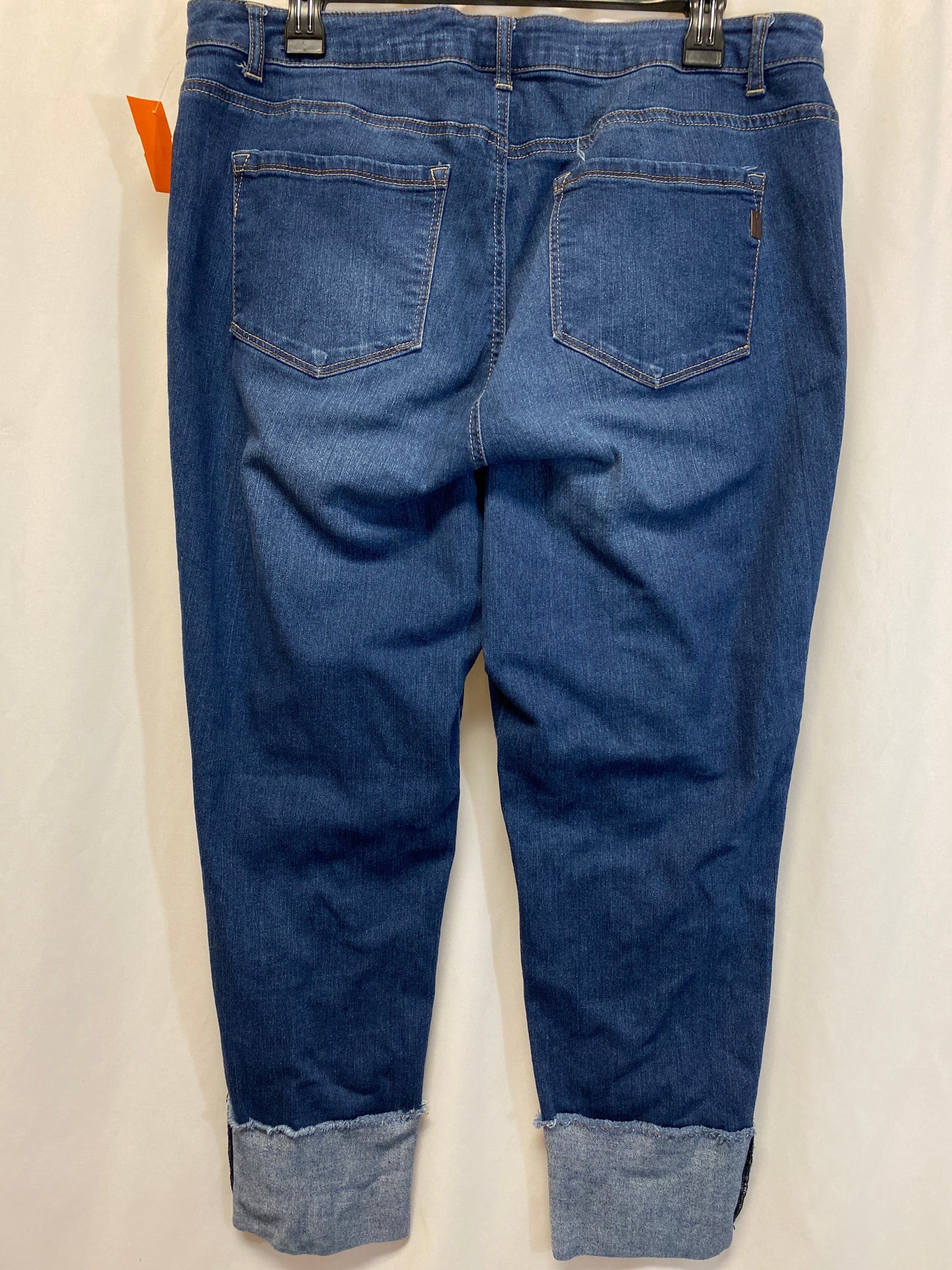 Jeans Cropped By 1822 Denim In Blue Denim, Size: 16