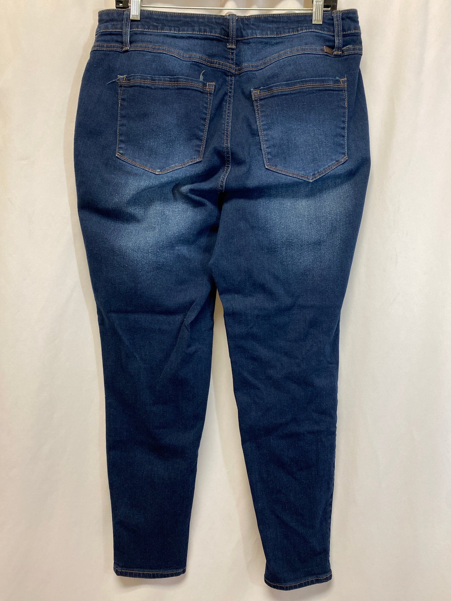 Jeans Skinny By 1822 Denim In Blue Denim, Size: 16