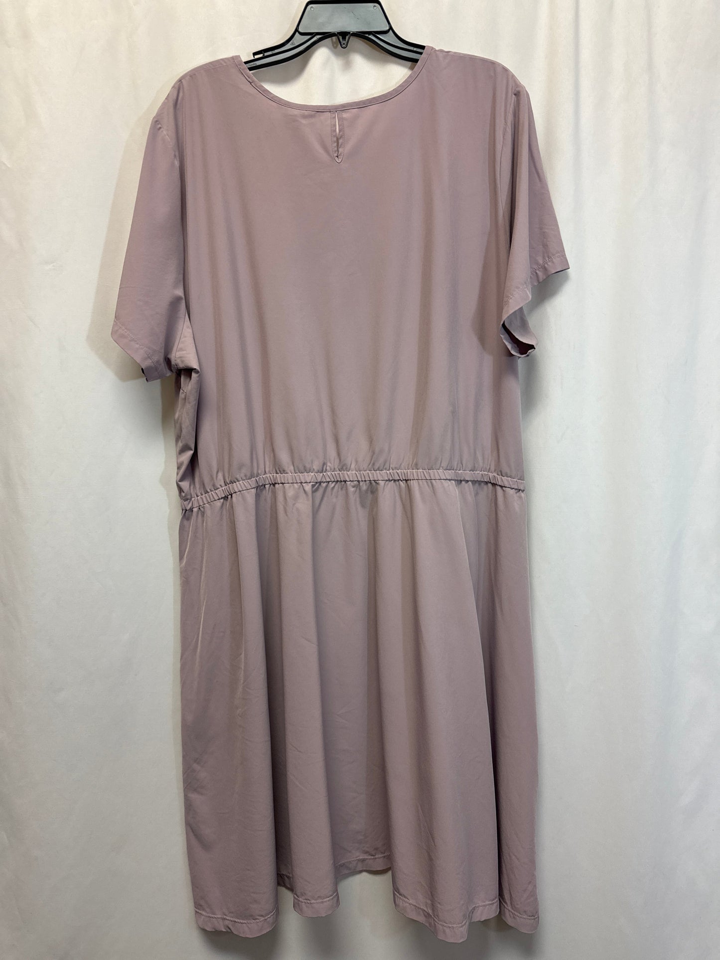 Dress Casual Midi By Duluth Trading In Purple, Size: 2x