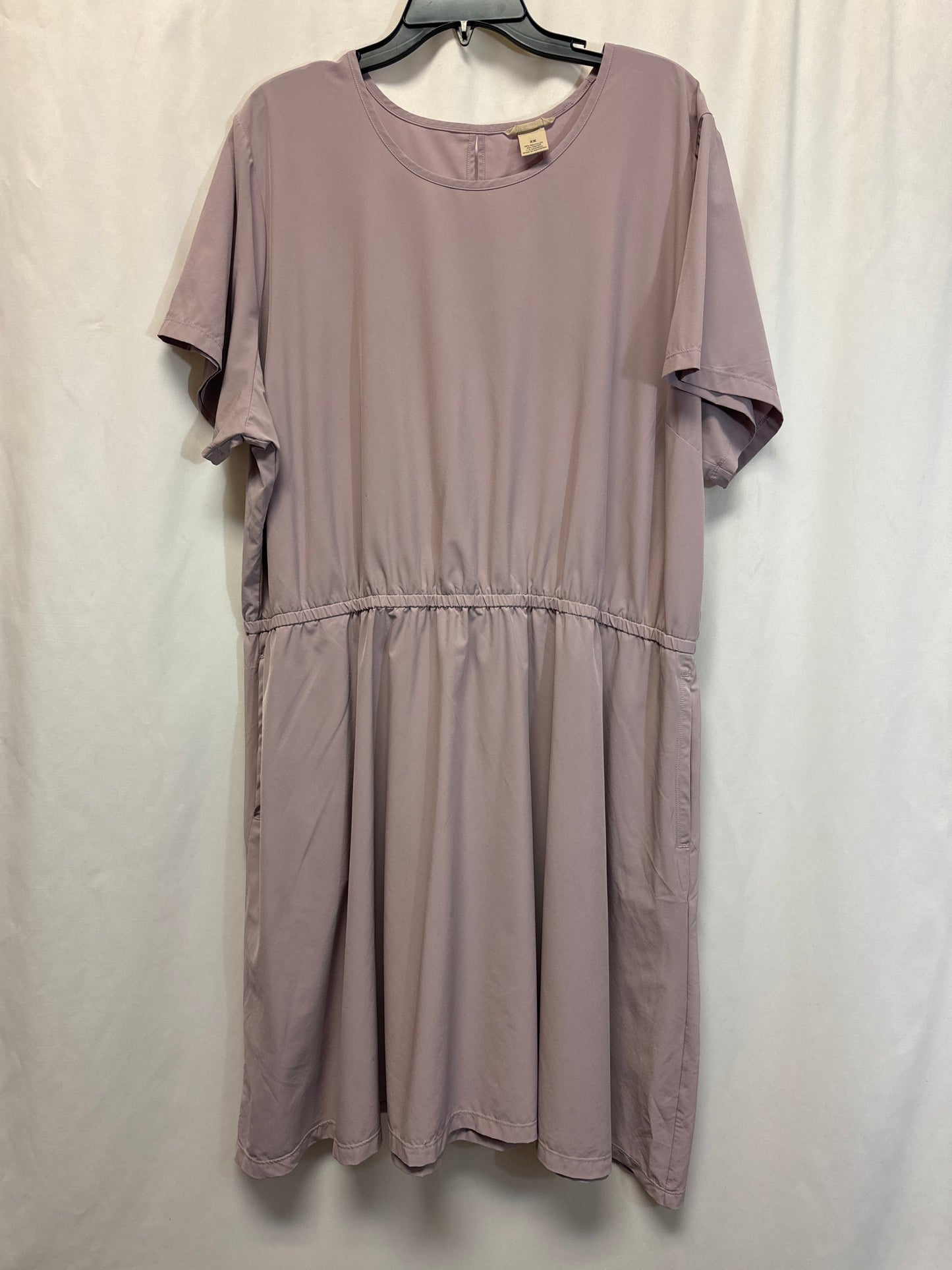 Dress Casual Midi By Duluth Trading In Purple, Size: 2x