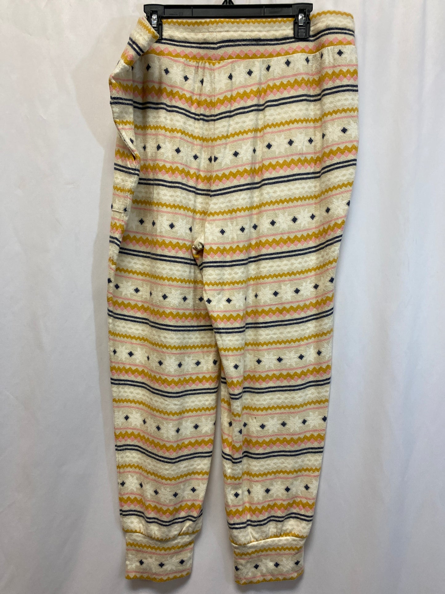 Pajama Pants By Style And Company In Cream, Size: Xxl