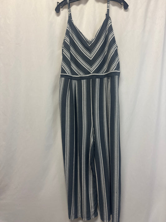 Jumpsuit By Xhilaration In Grey, Size: Xxl