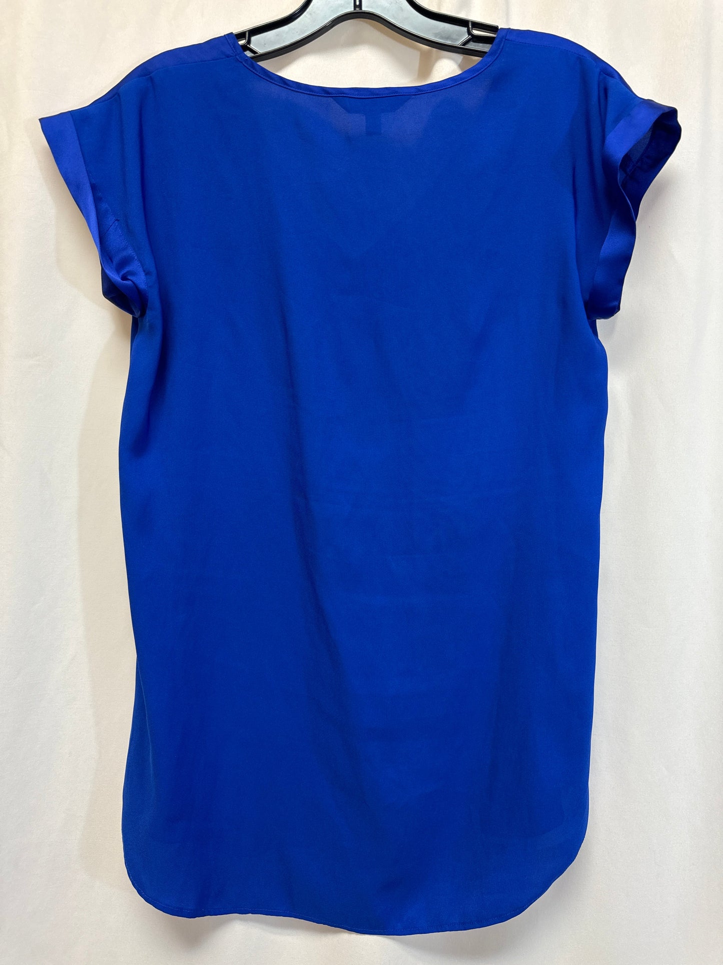 Top Short Sleeve By Express In Blue, Size: S