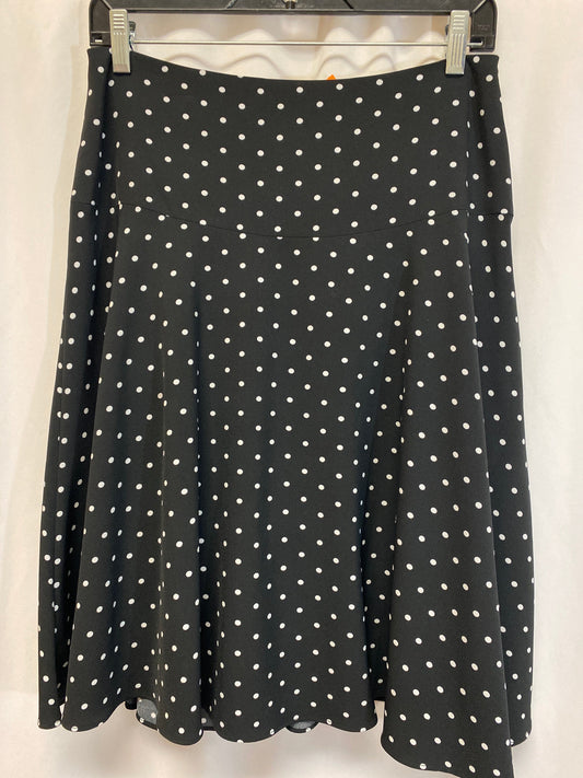 Skirt Midi By White House Black Market In Polkadot Pattern, Size: 4