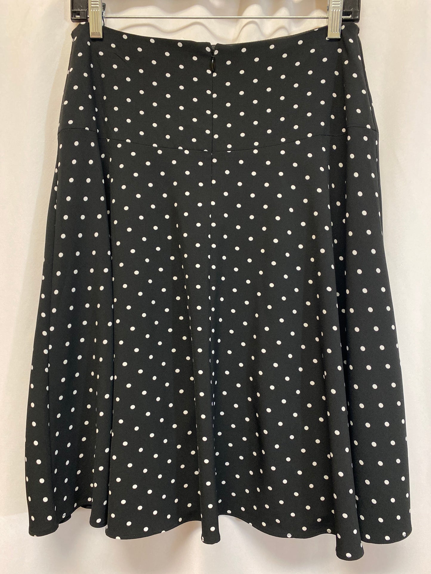 Skirt Midi By White House Black Market In Polkadot Pattern, Size: 4