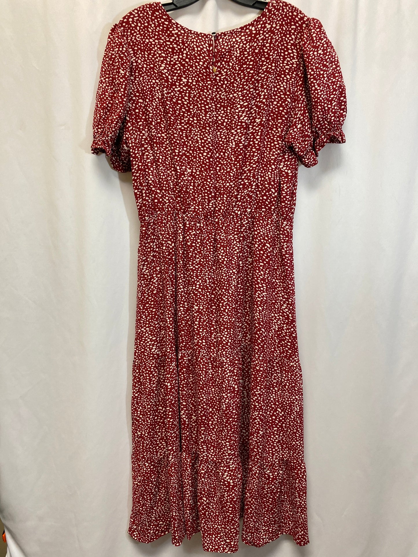 Dress Casual Maxi By Cmf In Red, Size: Xl