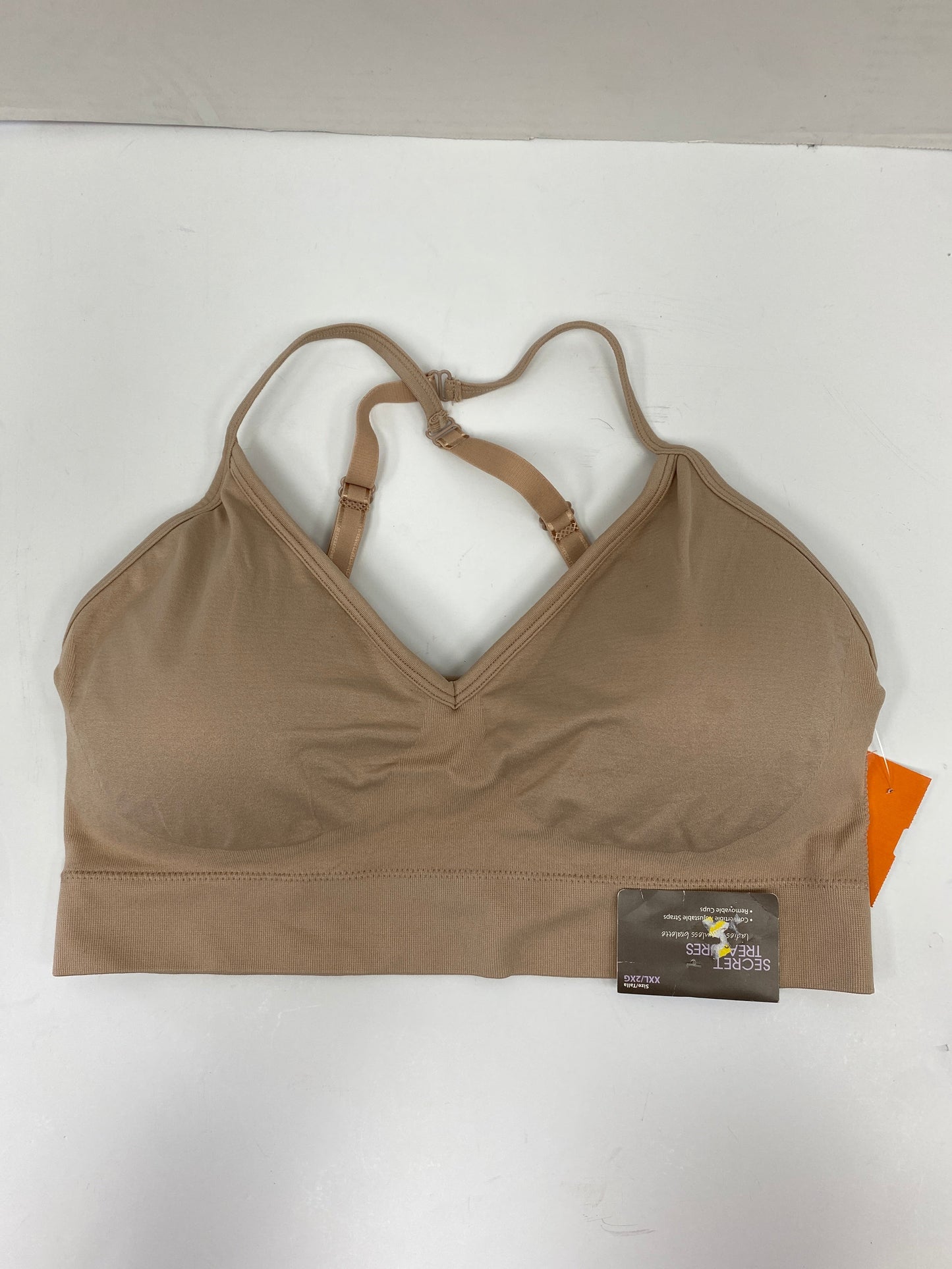 Bra By Secret Treasures In Beige, Size: Xxl