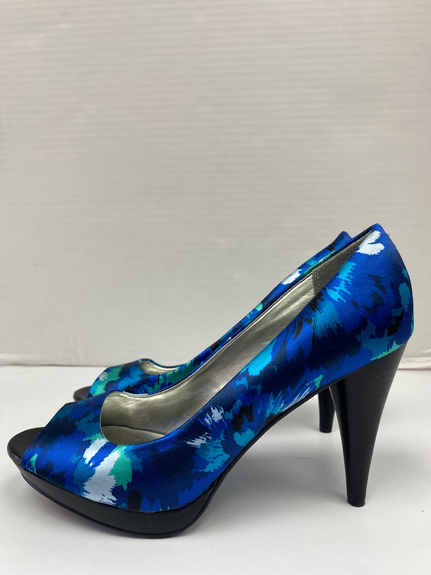 Shoes Heels Stiletto By Style And Company In Blue, Size: 8.5