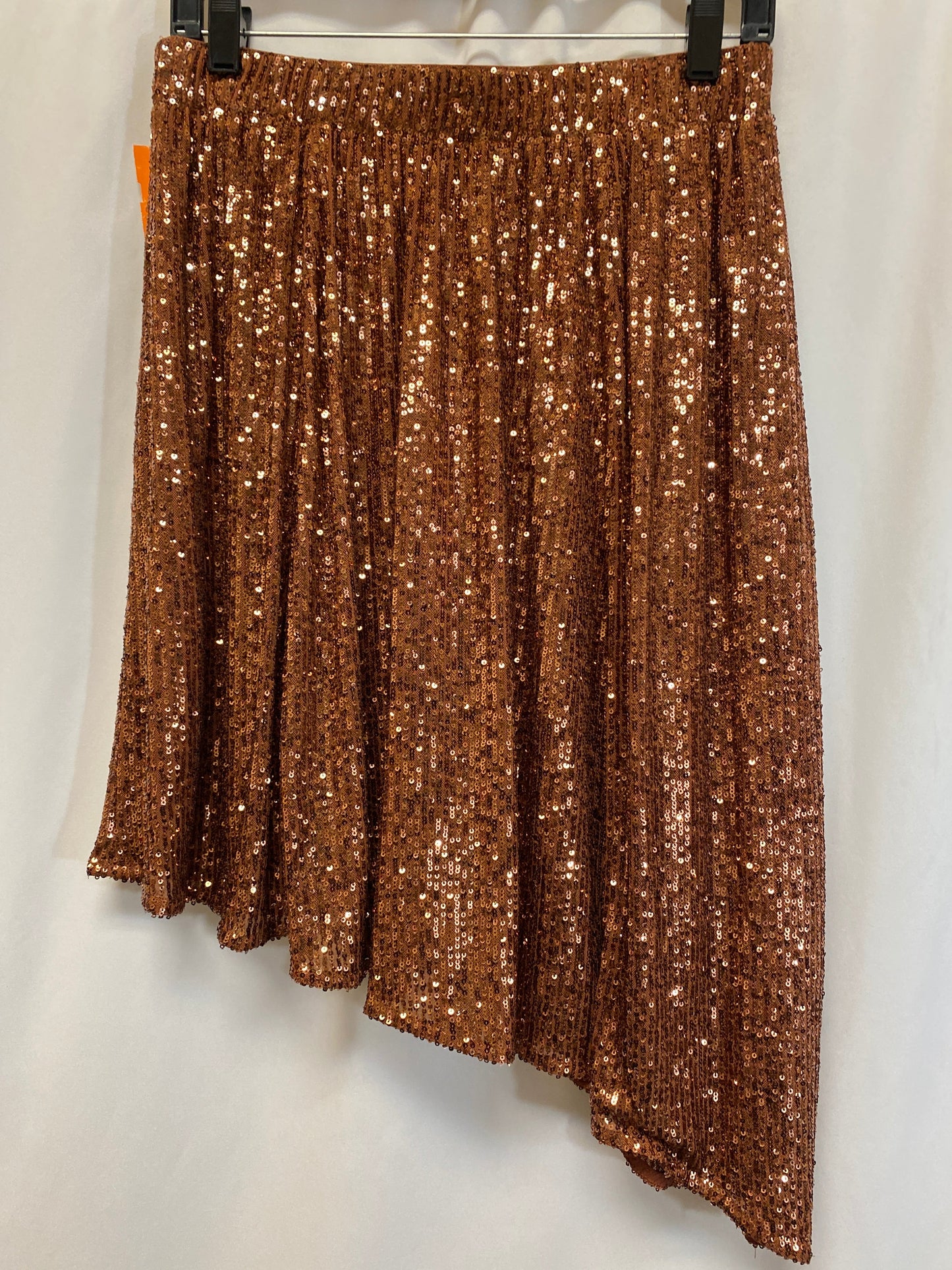 Skirt Midi By Free People In Bronze, Size: S