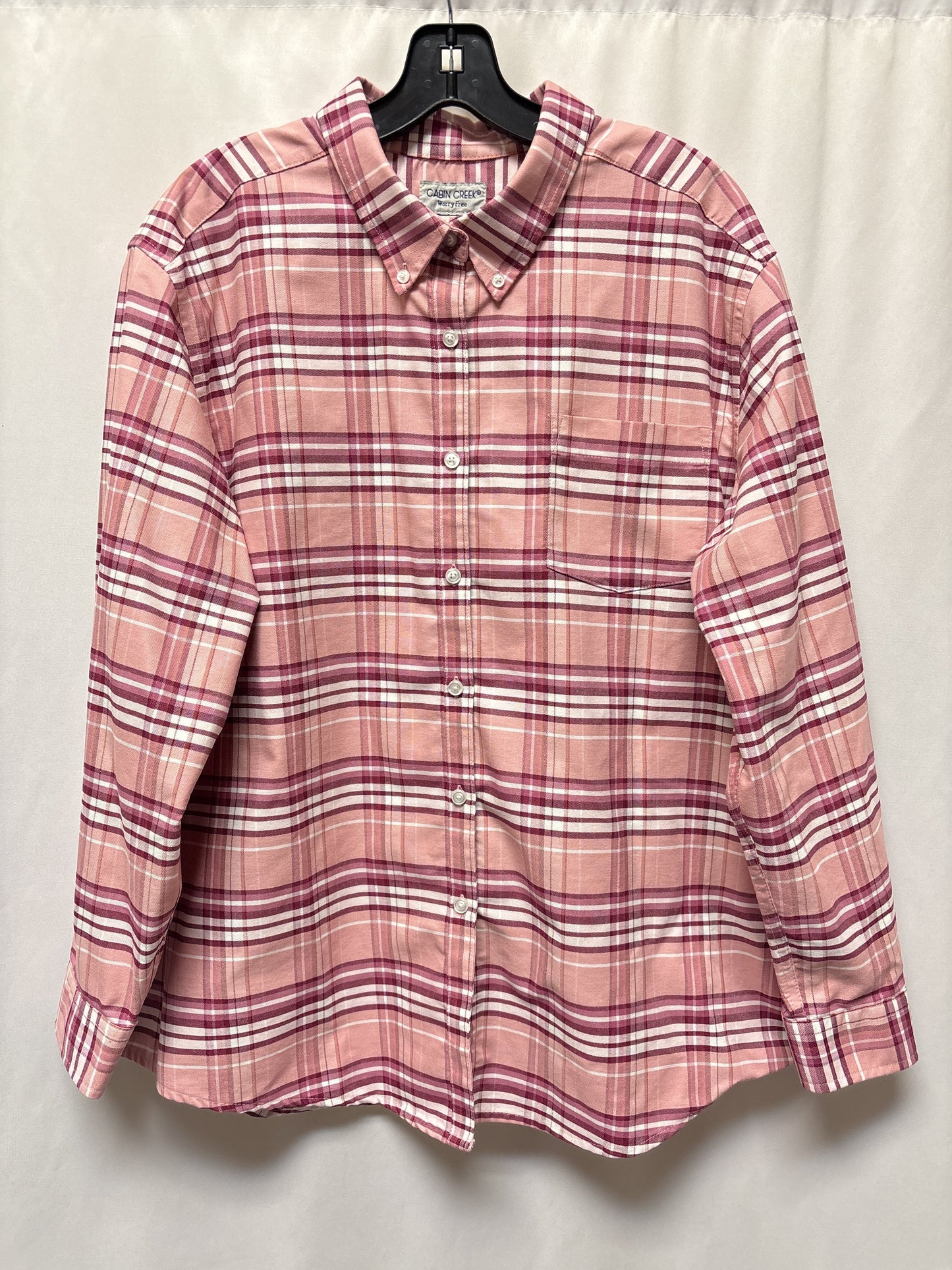 Top Long Sleeve By Cabin Creek  Size: 1x