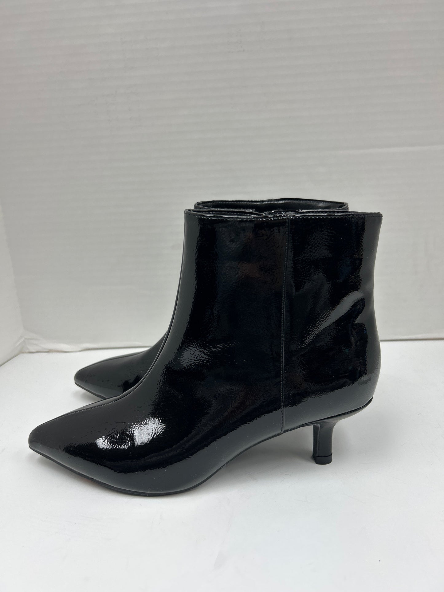 Boots Ankle Heels By Worthington In Black, Size: 7.5