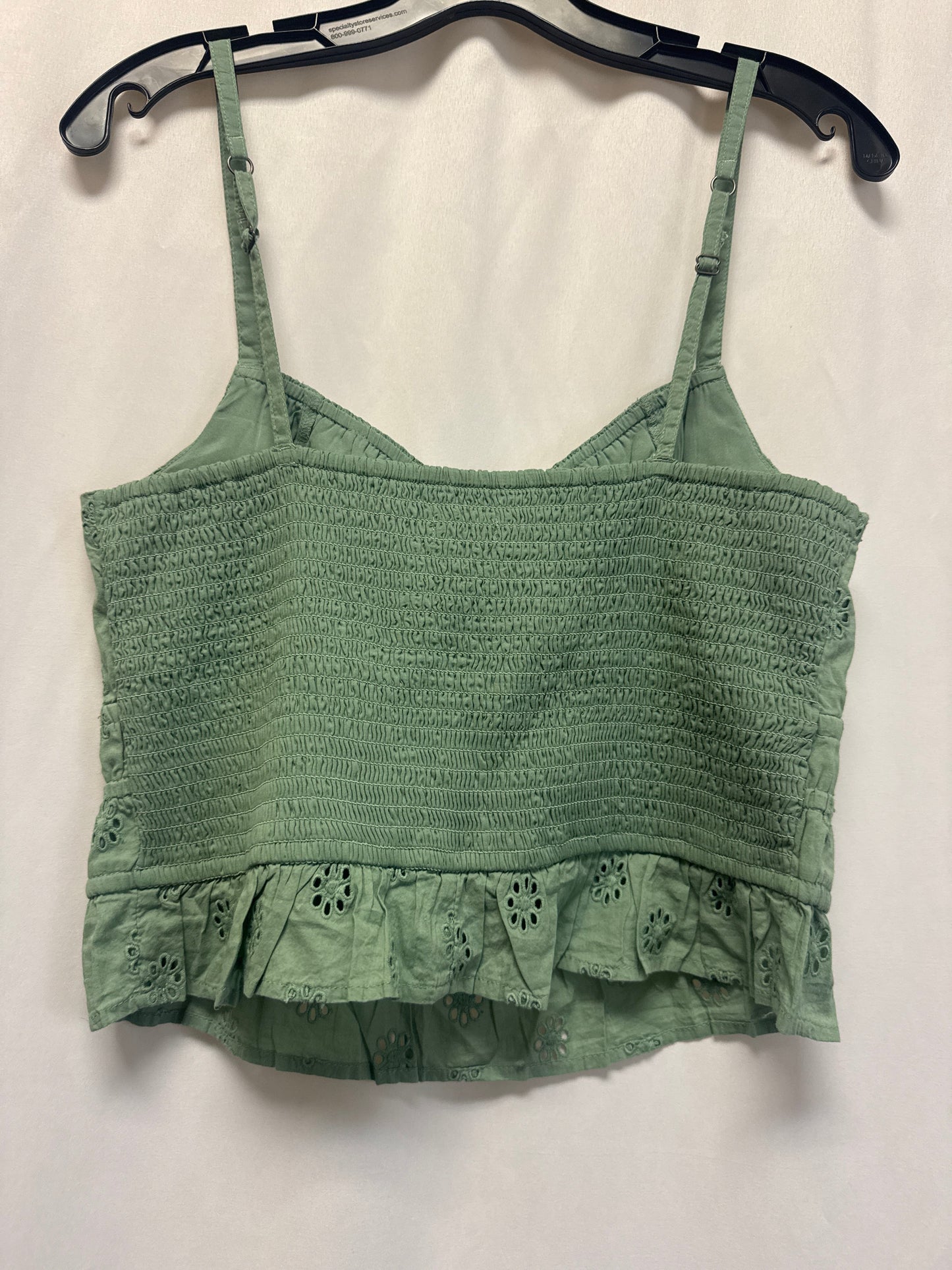 Tank Top By Hollister In Green, Size: L