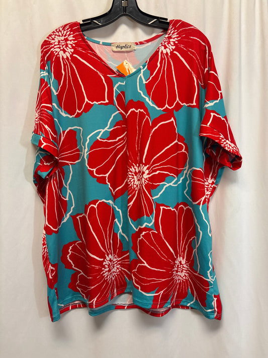 Top Short Sleeve By Haptics  Size: 1x
