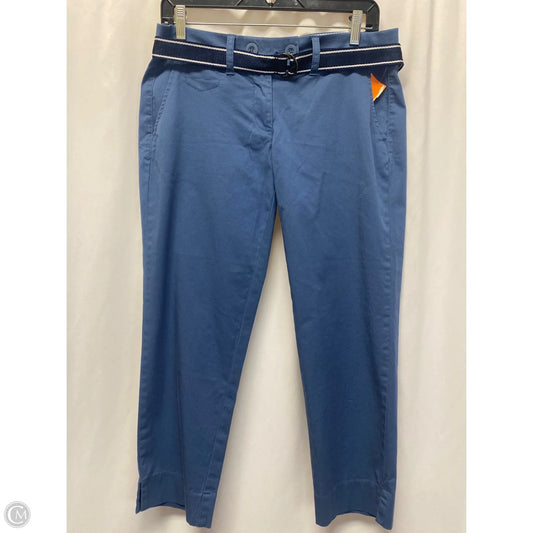 Pants Cropped By Tommy Hilfiger In Blue, Size: 6