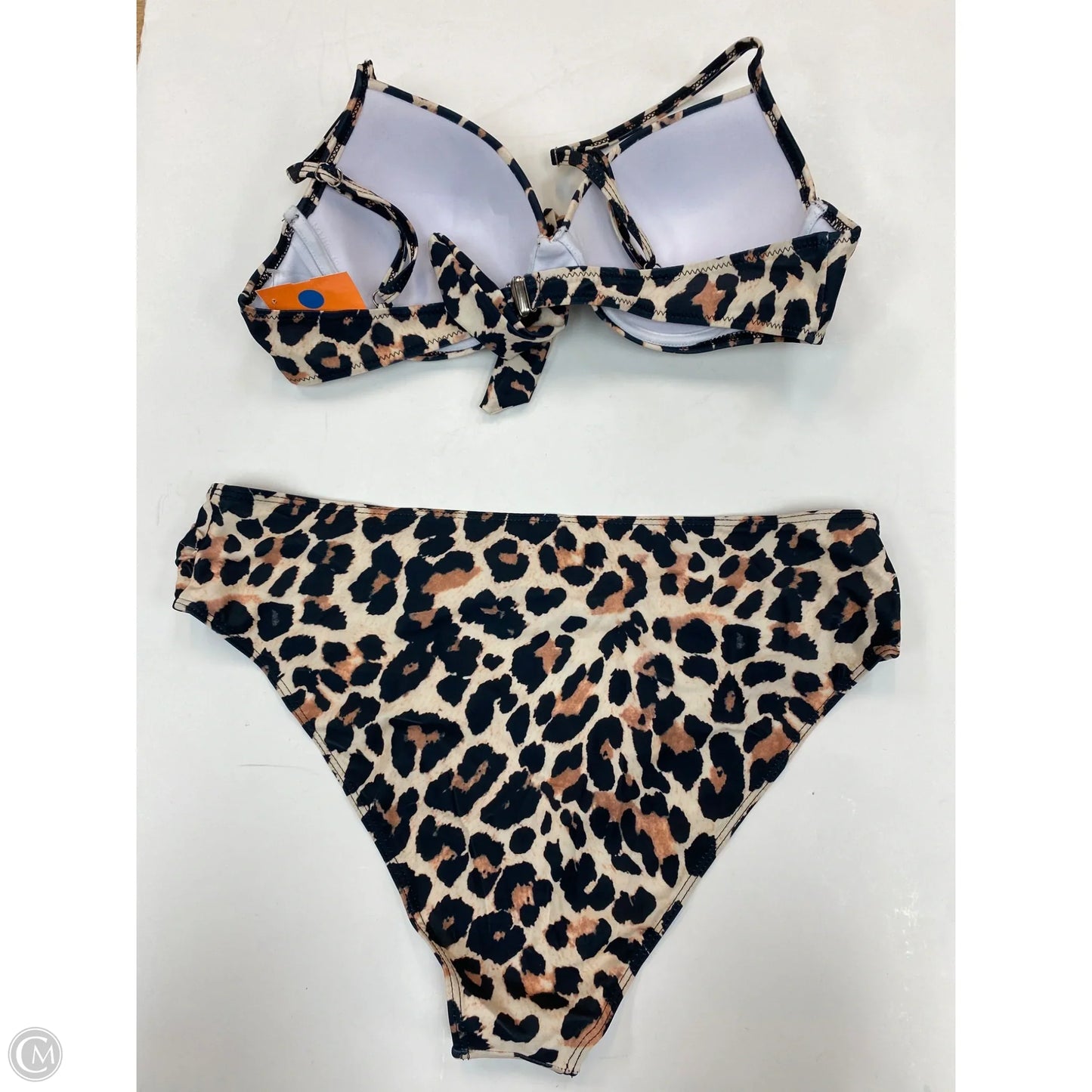 Swimsuit 2pc By Cmf In Animal Print, Size: L