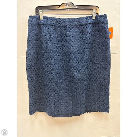 Skirt Midi By Talbots In Blue, Size: 14