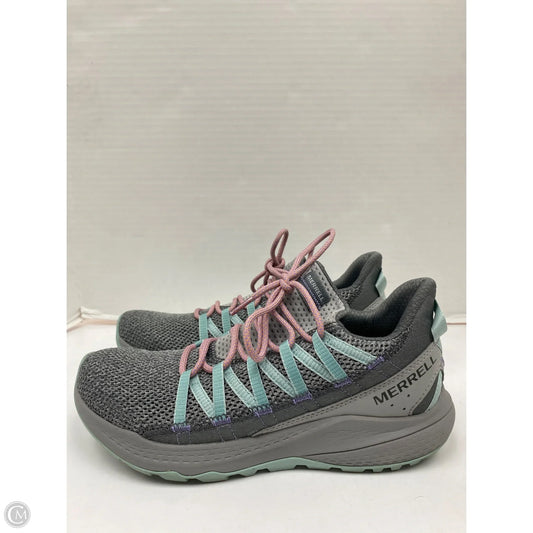 Shoes Athletic By Merrell In Grey, Size: 10