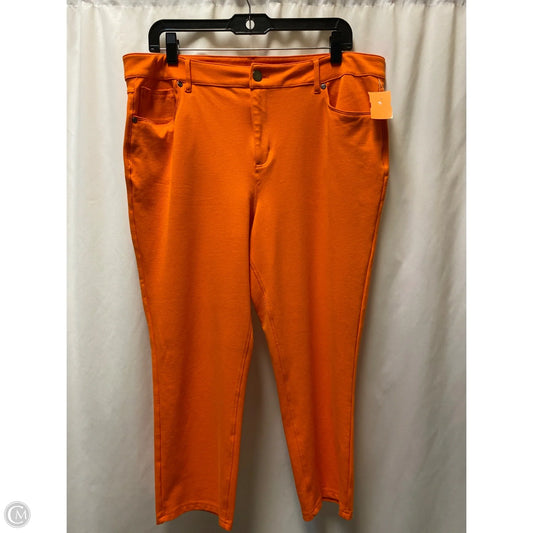 Capris By Cato In Orange, Size: 16