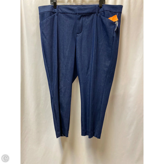 Capris By Old Navy In Blue Denim, Size: 20