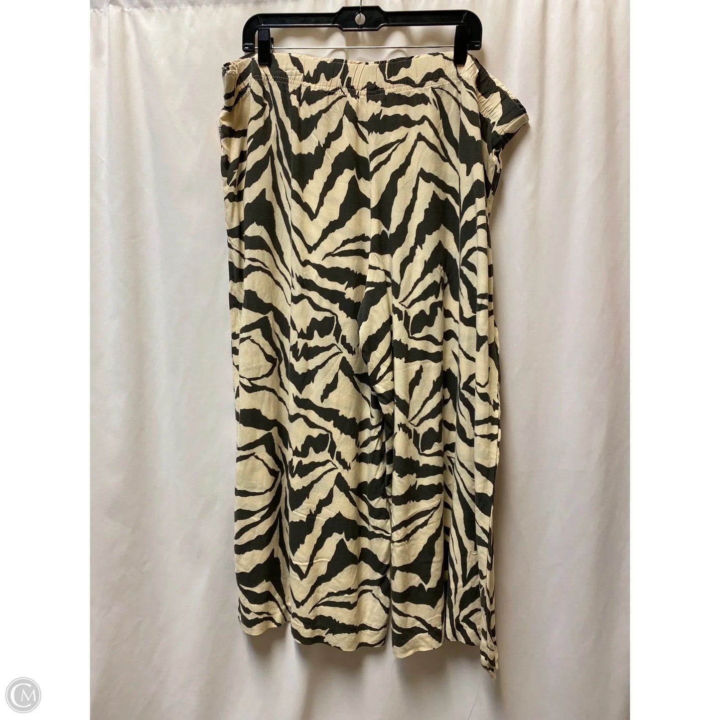 Capris By H&m In Grey, Size: Xl