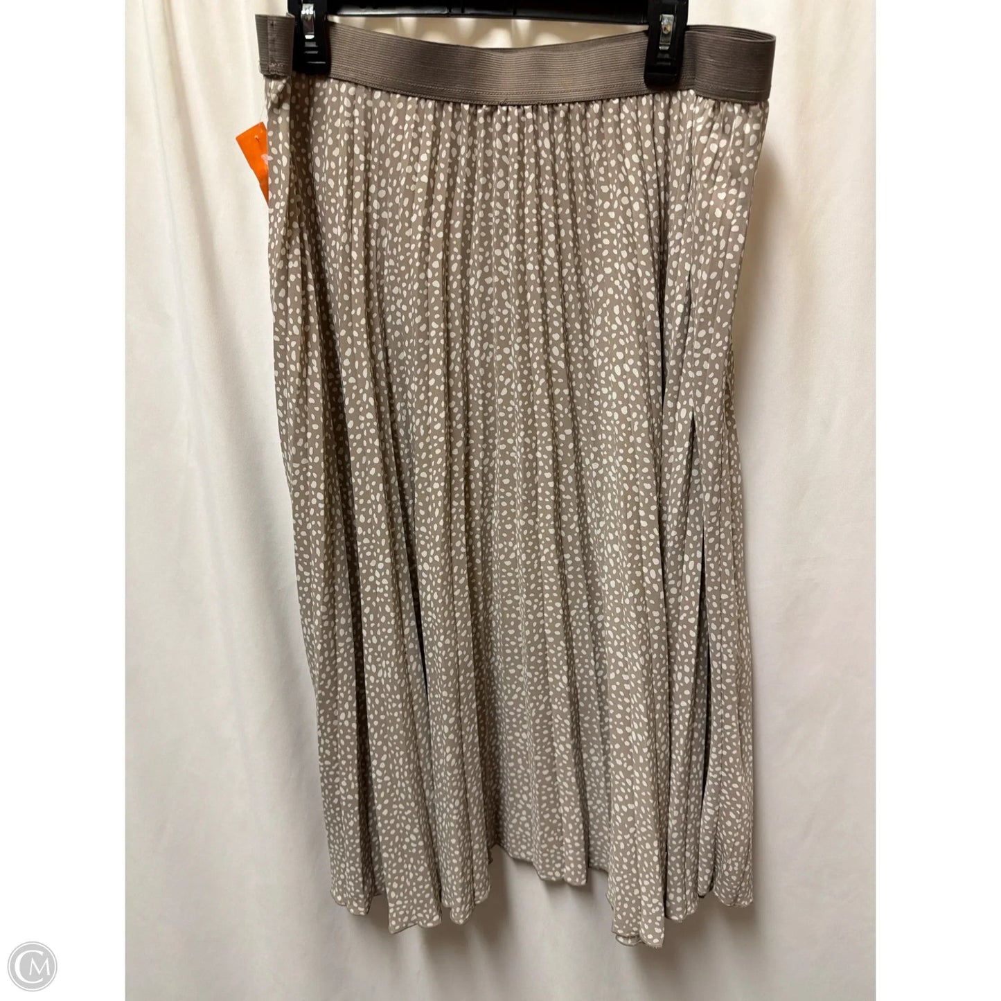 Skirt Maxi By Vince Camuto In Brown, Size: Xxl