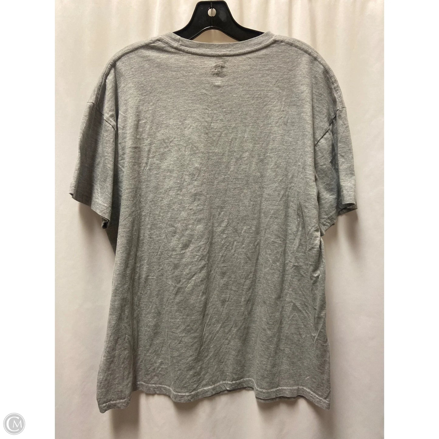 Top Short Sleeve By Cmf In Grey, Size: Xl