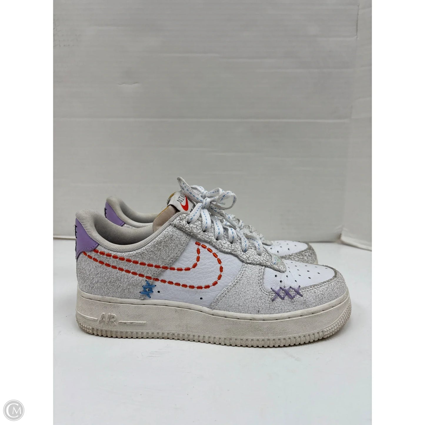 Shoes Flats By Nike In White, Size: 7.5