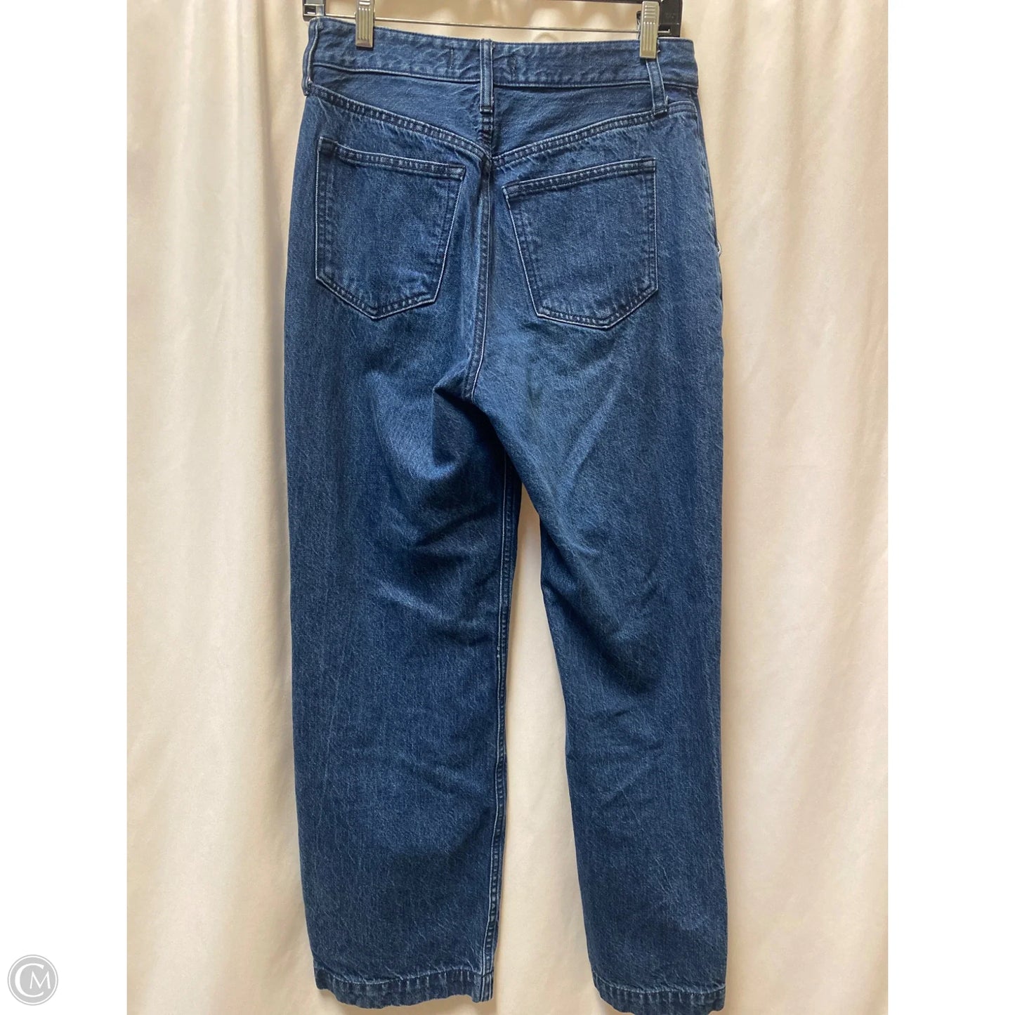 Jeans Wide Leg By Abercrombie And Fitch In Blue Denim, Size: 2p