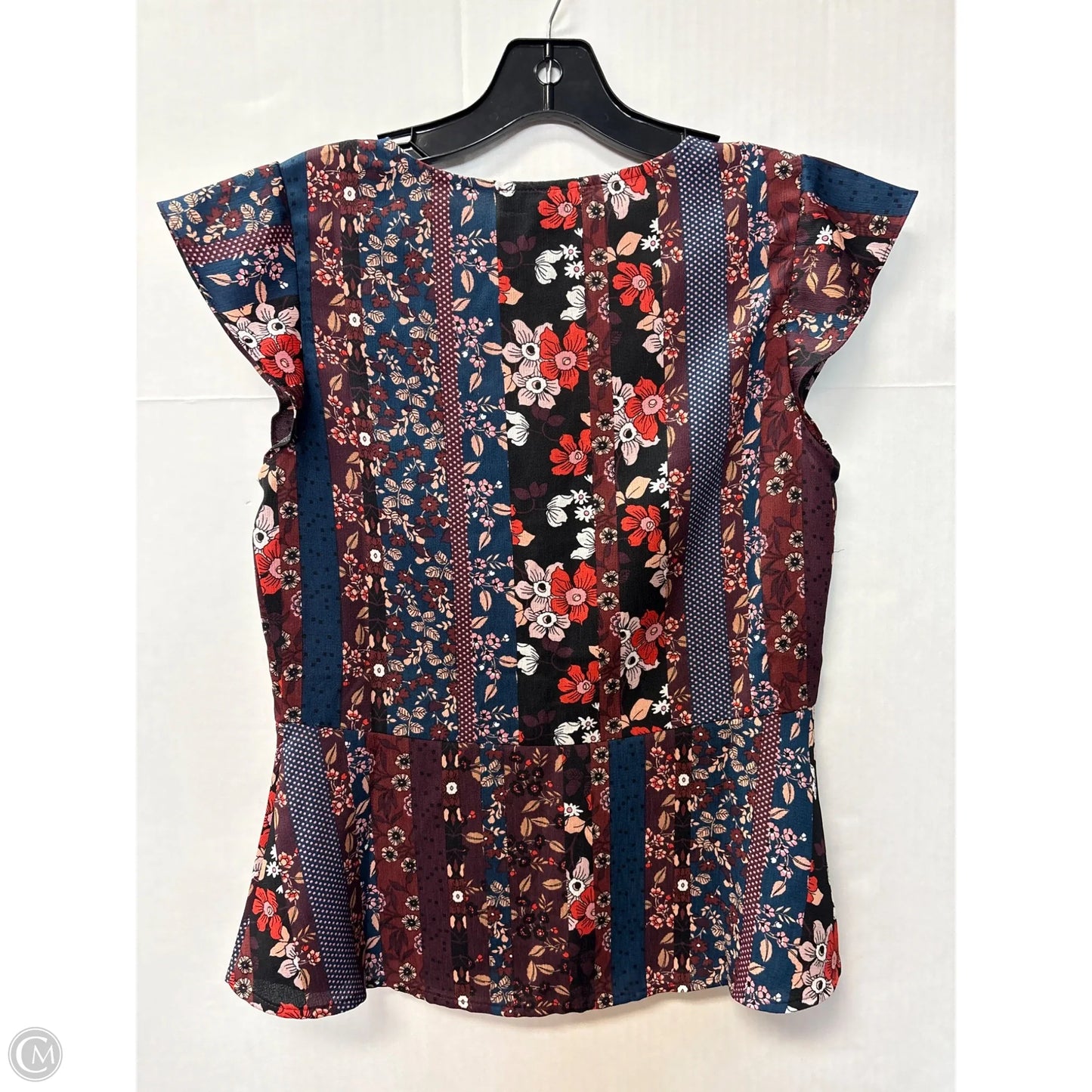 Top Short Sleeve By Sanctuary In Maroon, Size: Xs