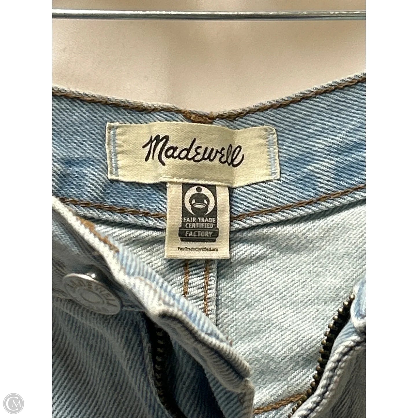 Shorts By Madewell In Blue Denim, Size: 2