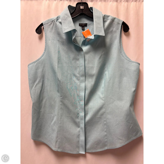 Top Sleeveless By Talbots In Blue, Size: Lp