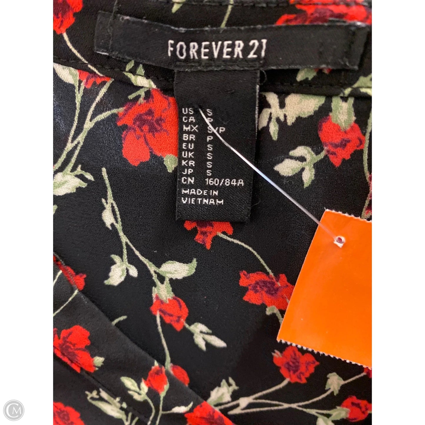 Top Long Sleeve By Forever 21 In Red, Size: S