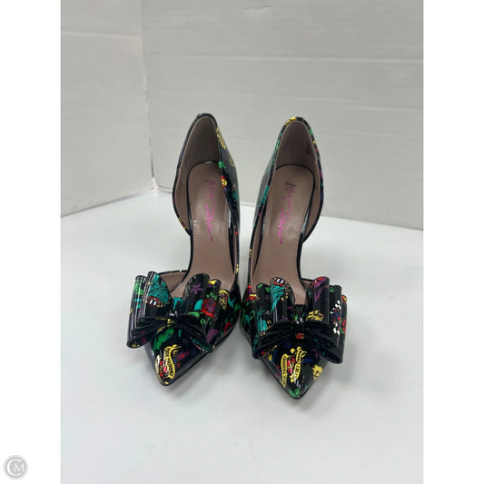 Shoes Heels Stiletto By Betsey Johnson In Black, Size: 7.5
