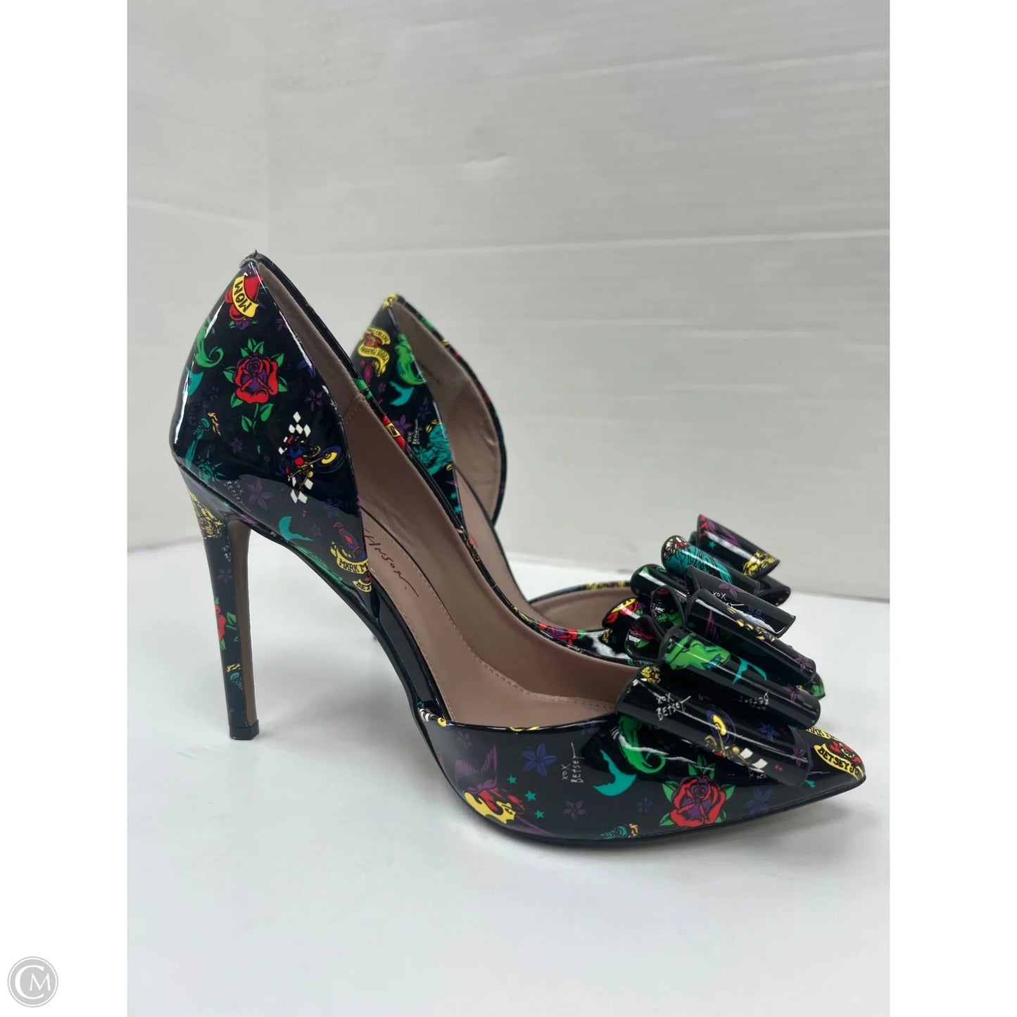 Shoes Heels Stiletto By Betsey Johnson In Black, Size: 7.5