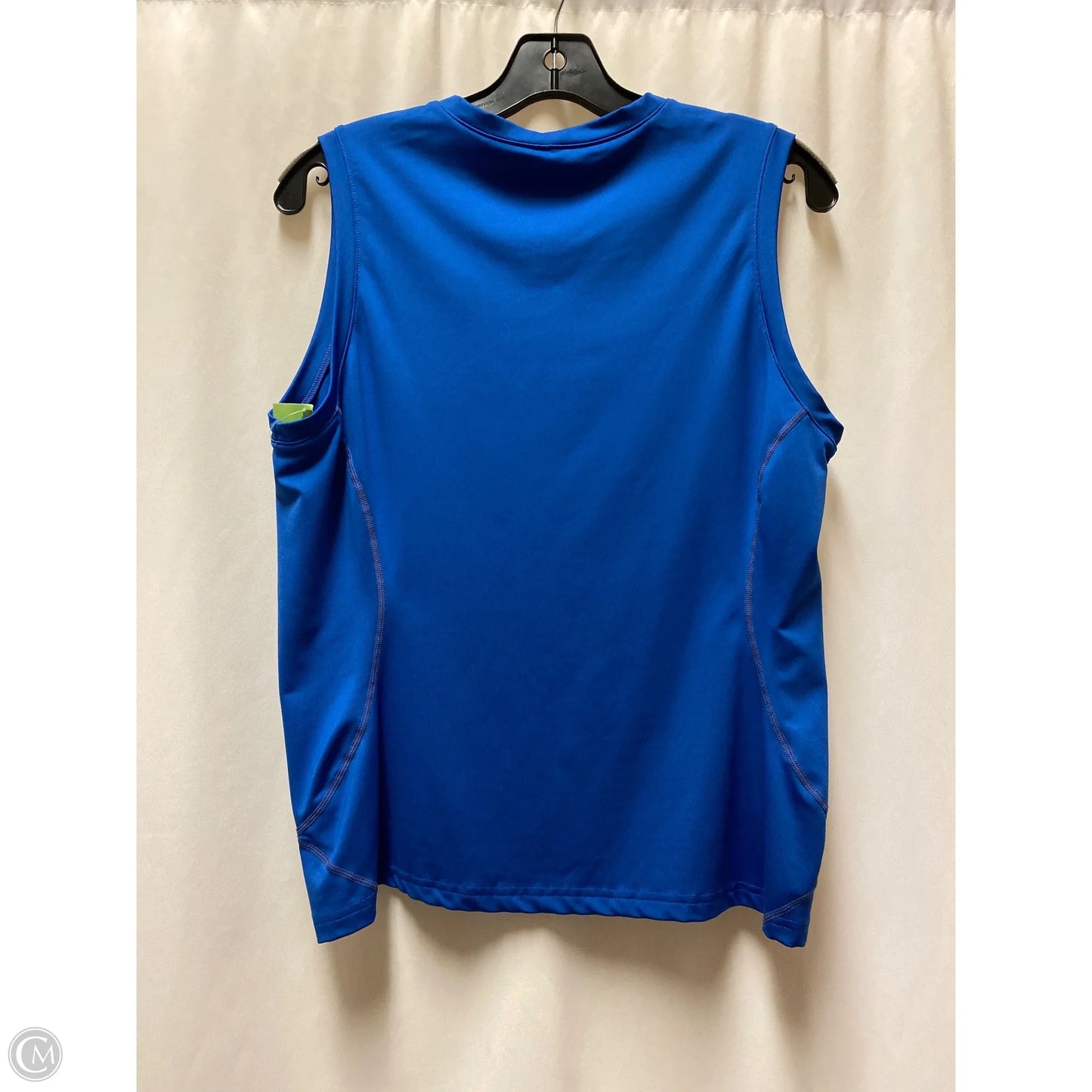Athletic Tank Top By Nike In Blue, Size: L
