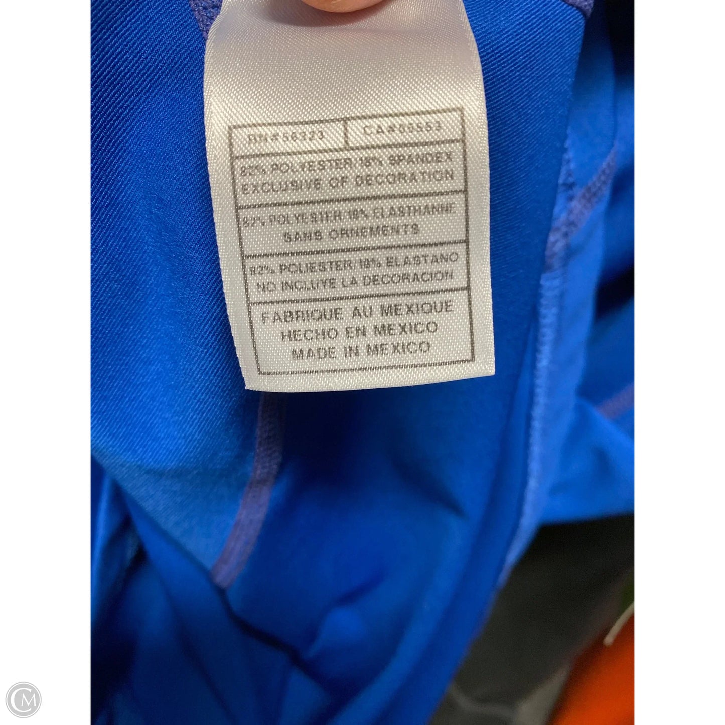 Athletic Tank Top By Nike In Blue, Size: L