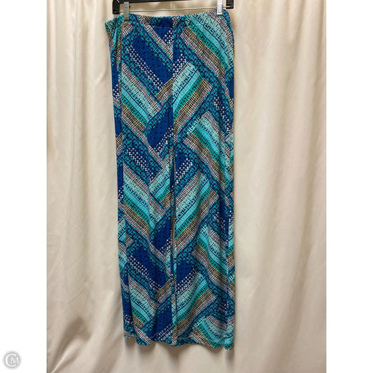 Pants Wide Leg By Chicos In Blue, Size: L