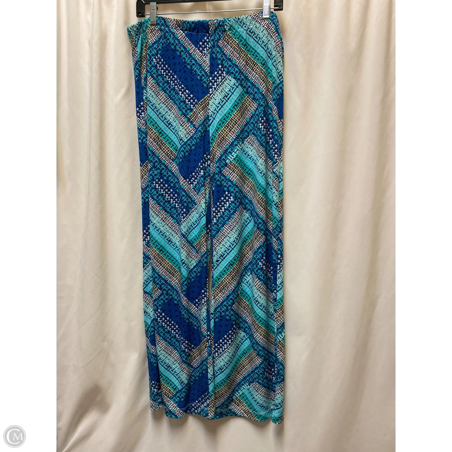 Pants Wide Leg By Chicos In Blue, Size: L