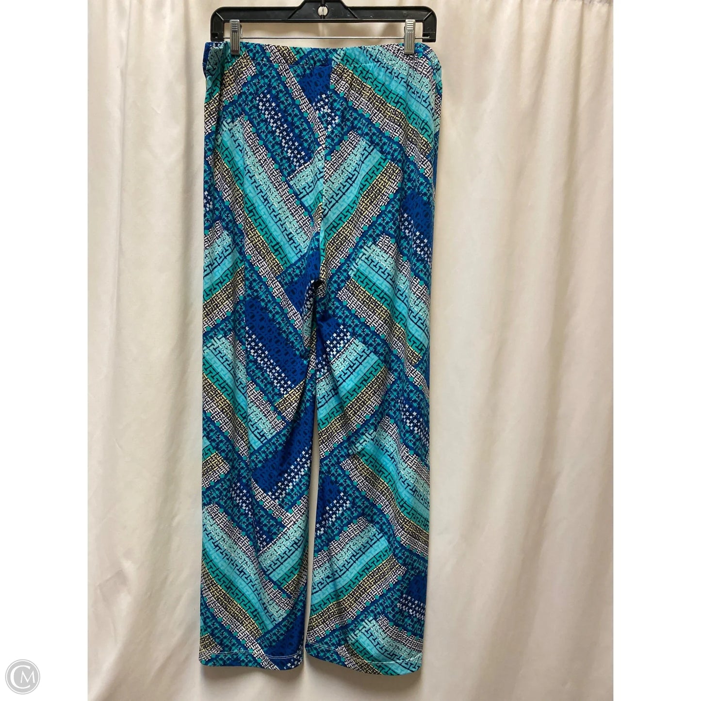 Pants Wide Leg By Chicos In Blue, Size: L