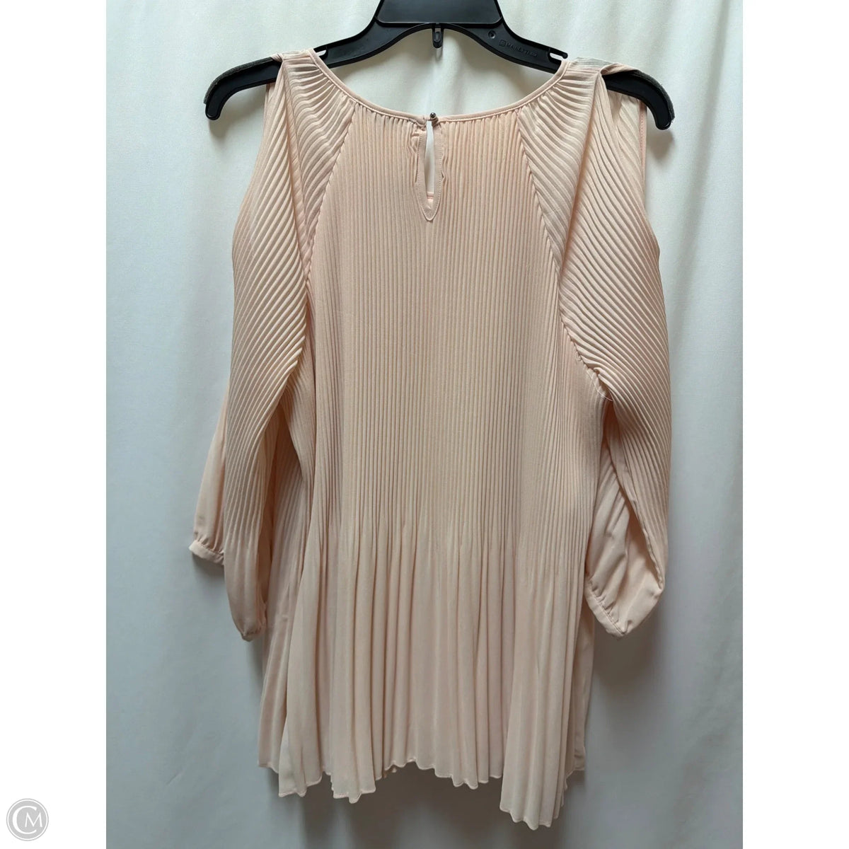 Top 3/4 Sleeve By Relativity In Pink, Size: L