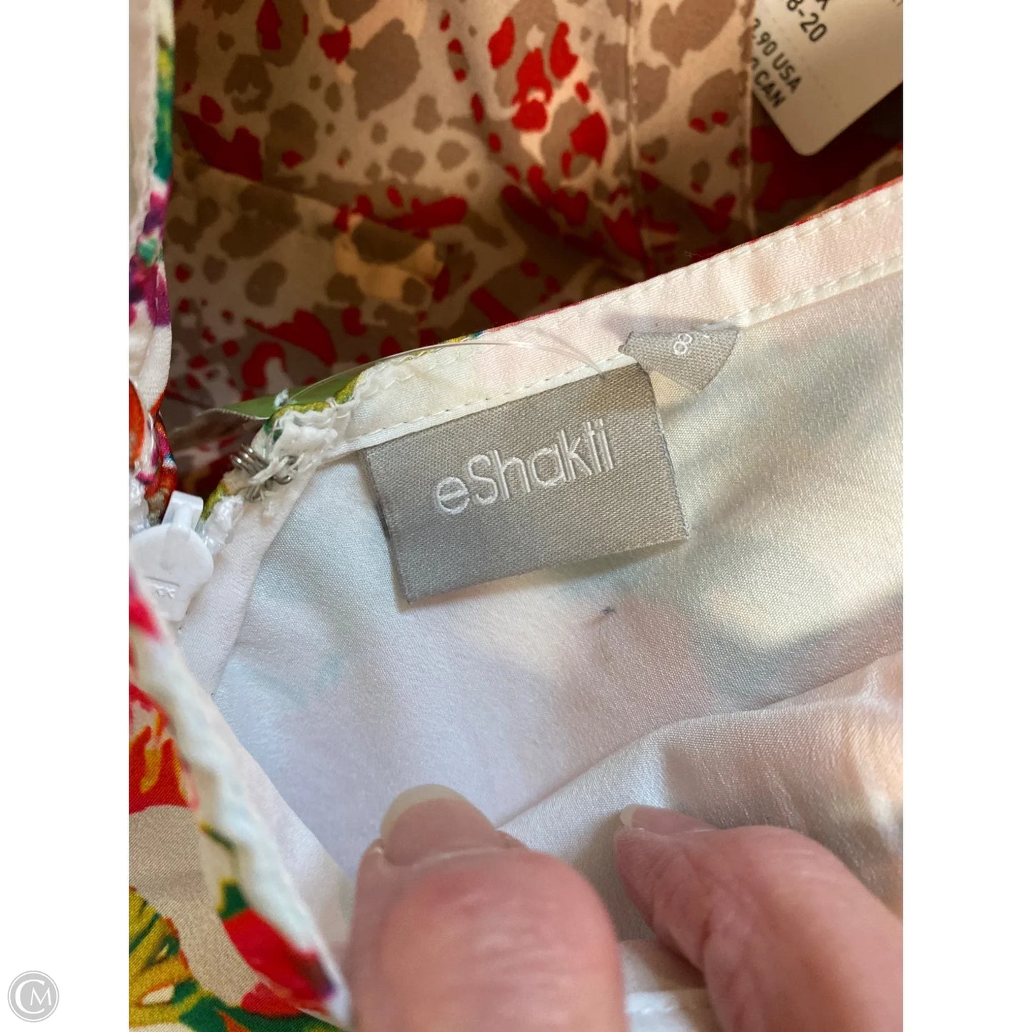 Dress Casual Midi By Clothes Mentor In White, Size: M