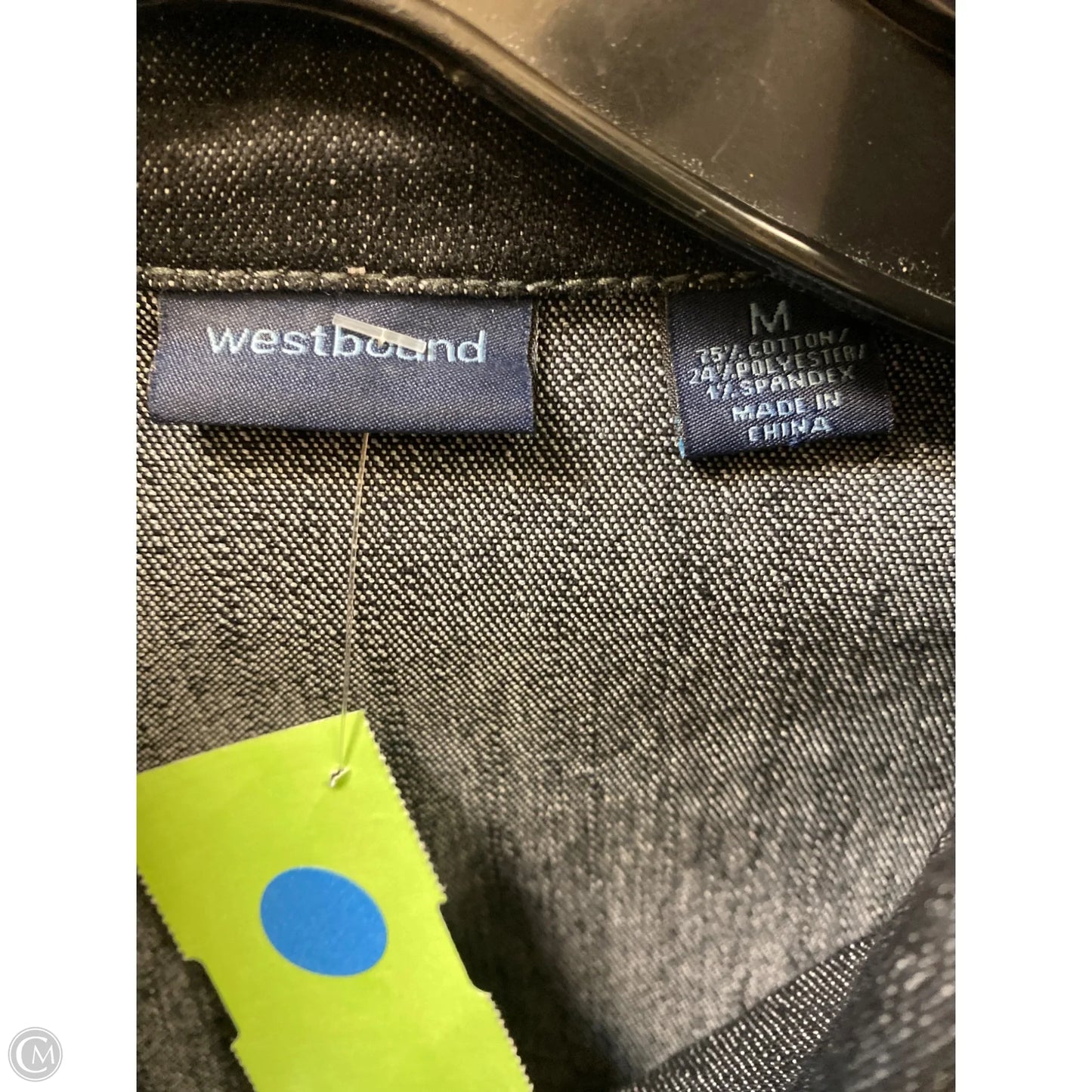 Jacket Denim By West Bound In Blue Denim, Size: M