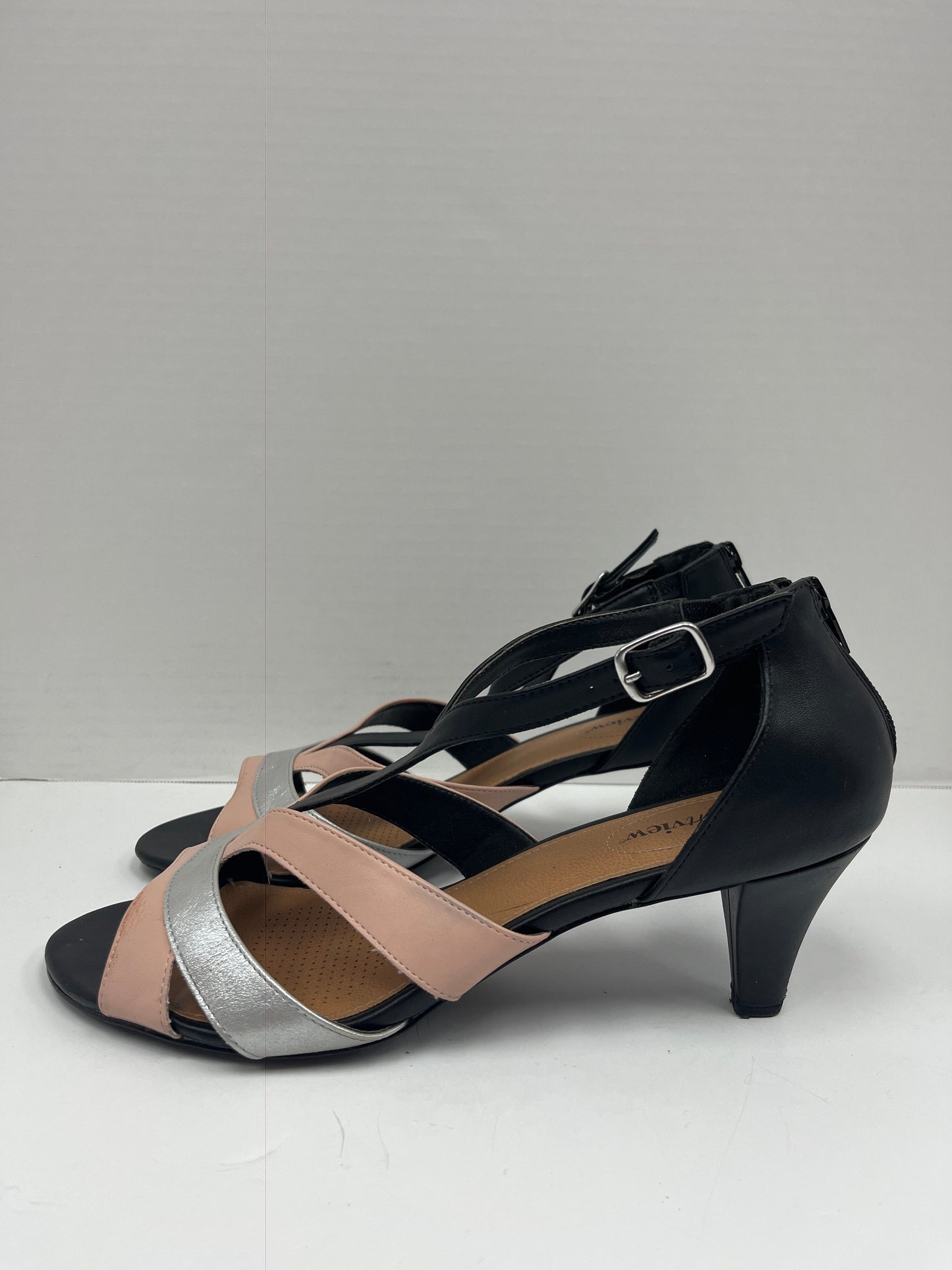 Sandals Heels Block By Comfortview  Size: 12
