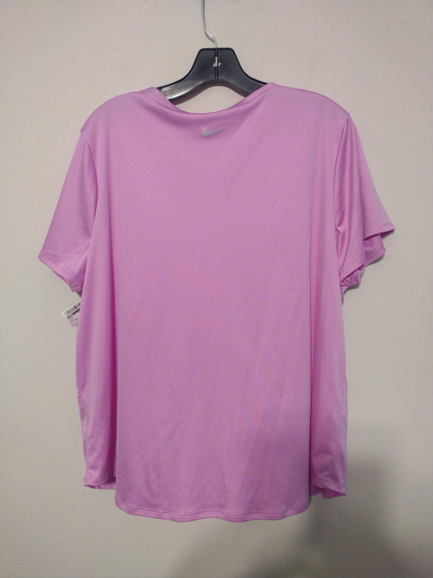 Athletic Top Short Sleeve By Nike  Size: Xxl