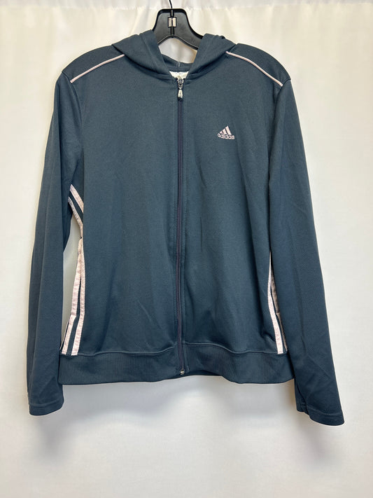 Athletic Jacket By Adidas  Size: L