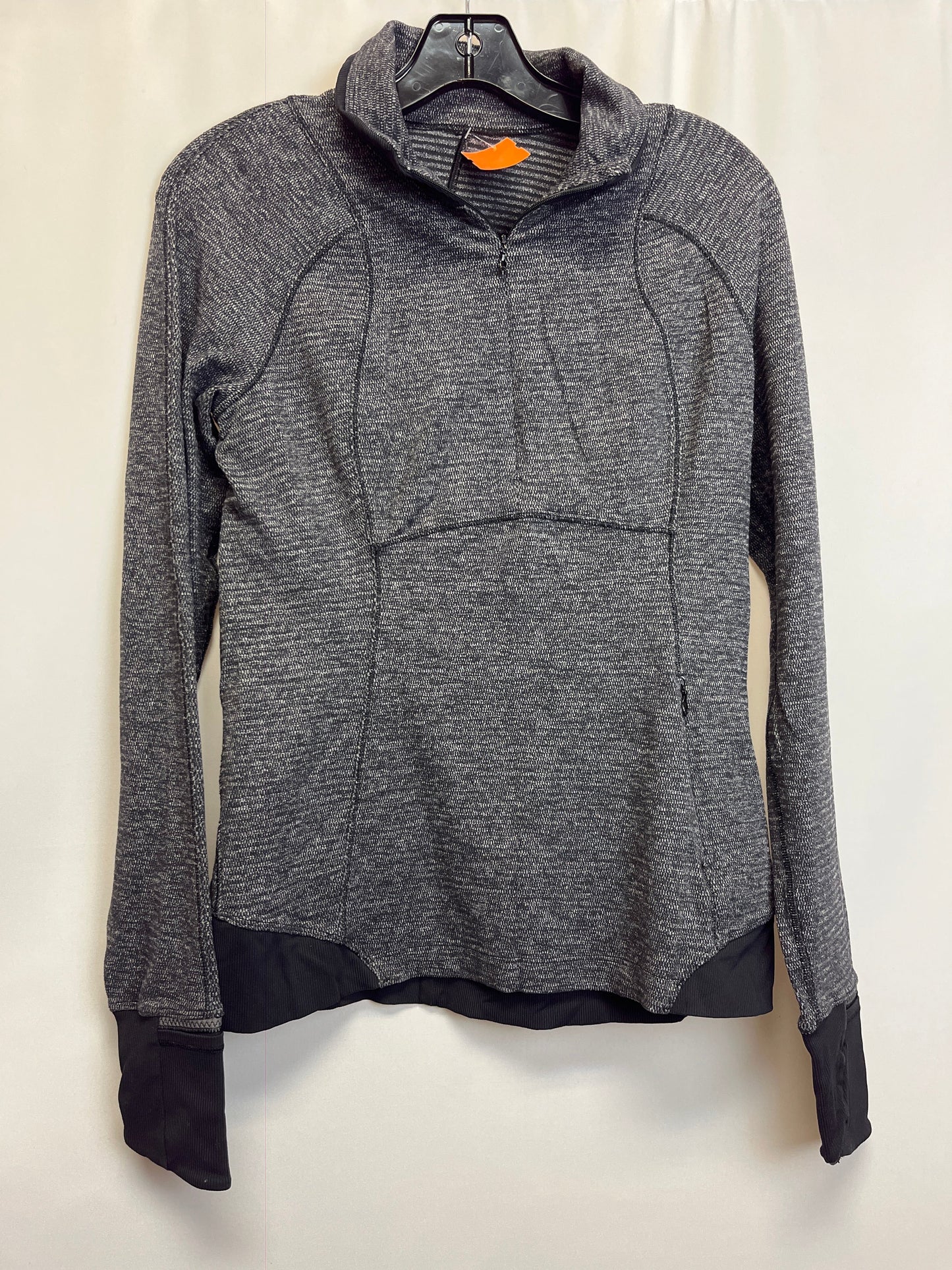 Athletic Top Long Sleeve Collar By Lululemon  Size: M