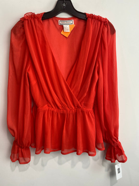 Top Long Sleeve By Flying Tomato  Size: S